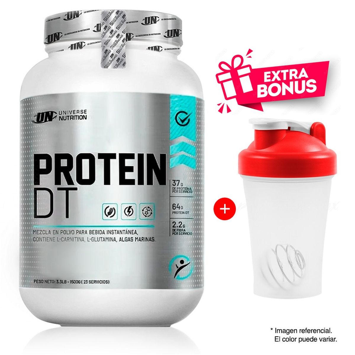UNIVERSE NUTRITION - Protein dt 1.5 kg proteína un chocolate