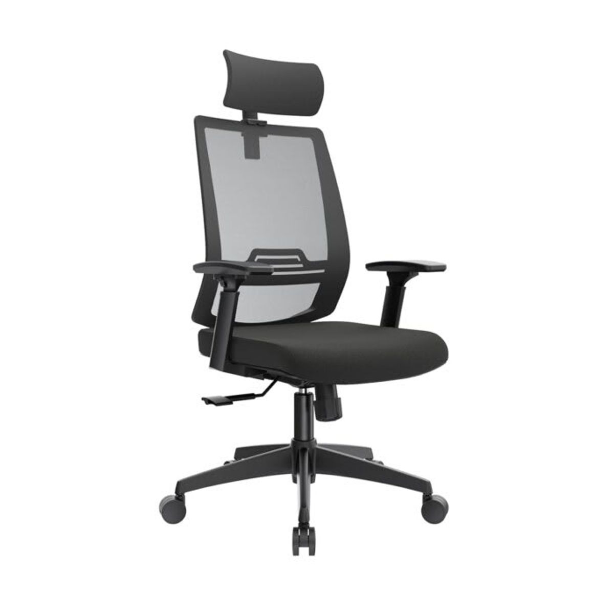 MOBELART - Silla de Oficina Presidente Think Negro möbelArt