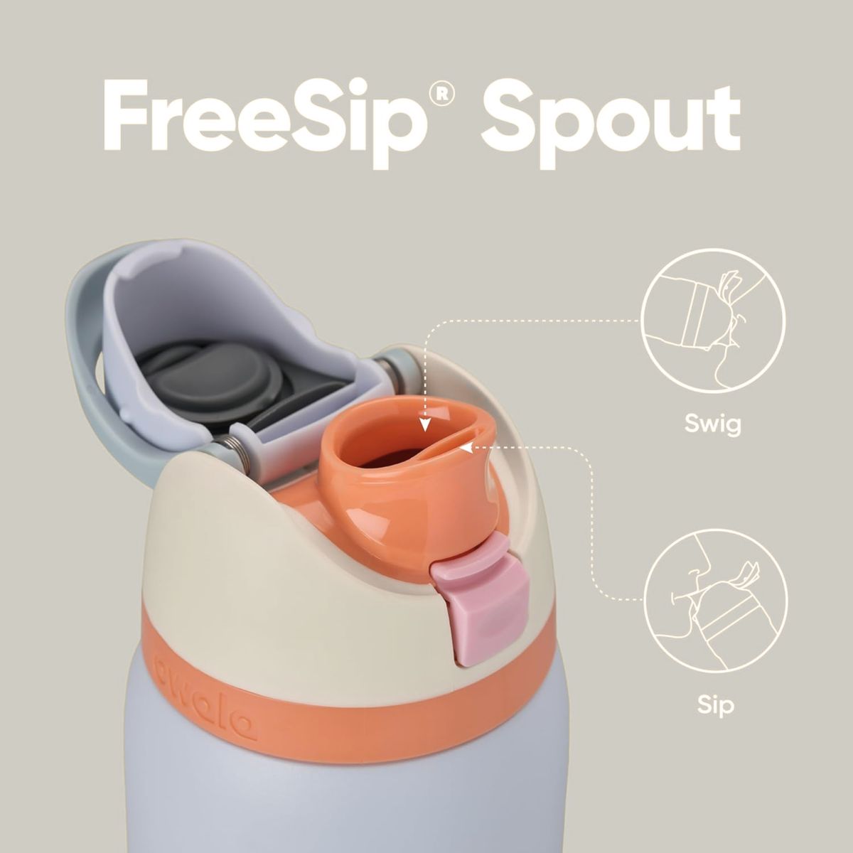 GENERICO - Owala Tomatodo de Acero Inoxidable para Deportes y Viajes 32 Onzas