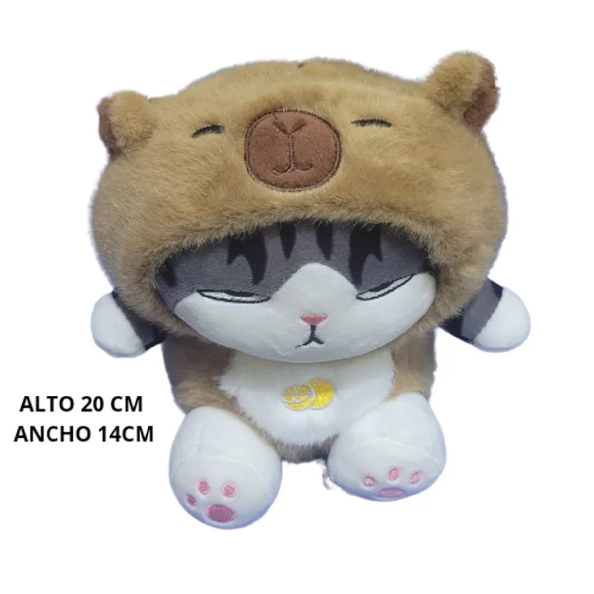 GENERICO - Gatito disfrazado de capybara