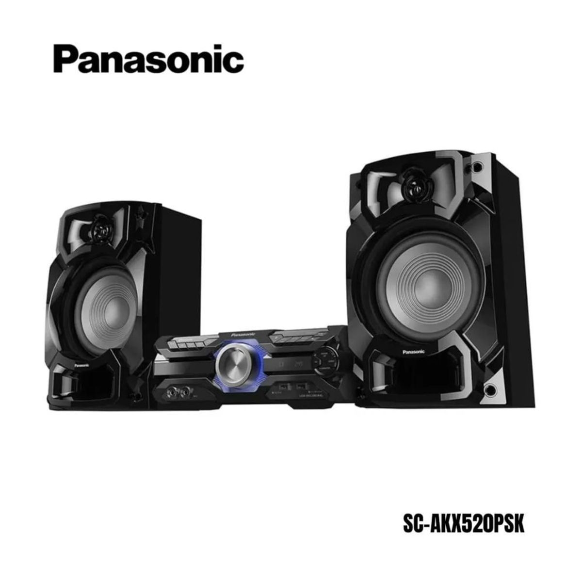 PANASONIC - Minicomponente Panasonic SC-AKX520PSK 650W- Negro