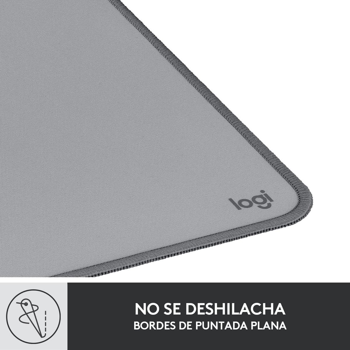 LOGITECH - PAD MOUSE LOGITECH DESKPAD ANTI-SALPICADURAS 300X700MM LIGHT GRIS