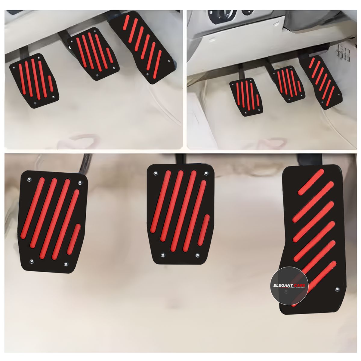 GENERICO - Pedal Deportivo mecanico Tuning Rojo