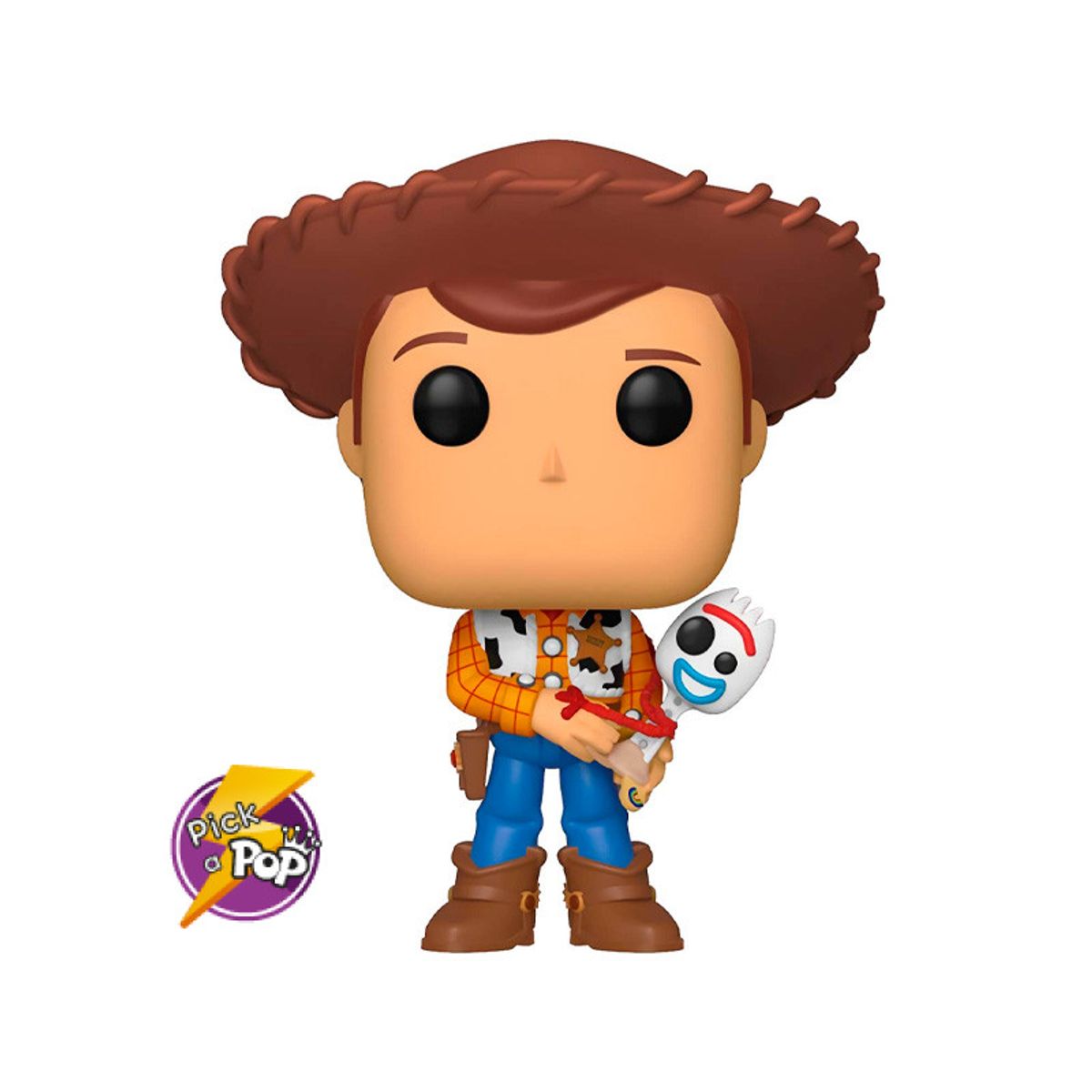 FUNKO - TOY STORY SHERIFF WOODY HOLDING FORKY 535