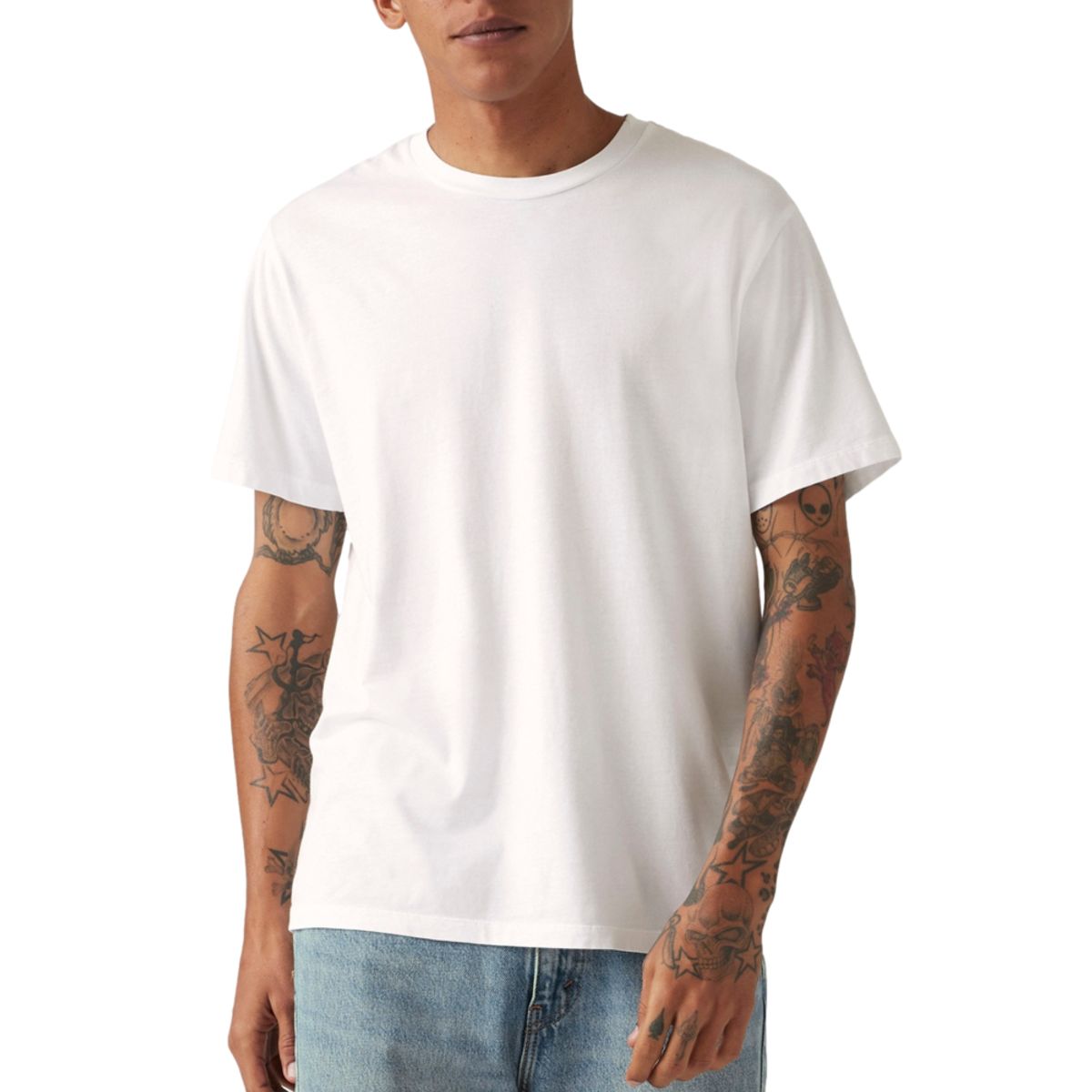 LEVIS - Polo Hombre Classic Tee Blanco Levis