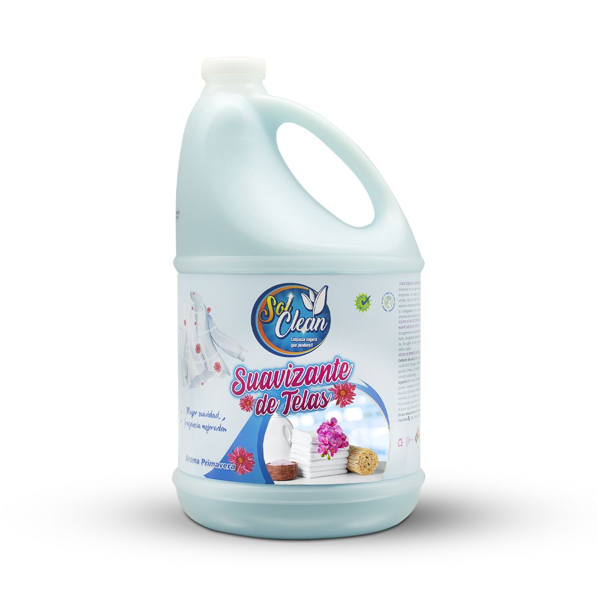 GENERICO - Suavizante de telas Sol Clean 4Lt Aroma Primavera