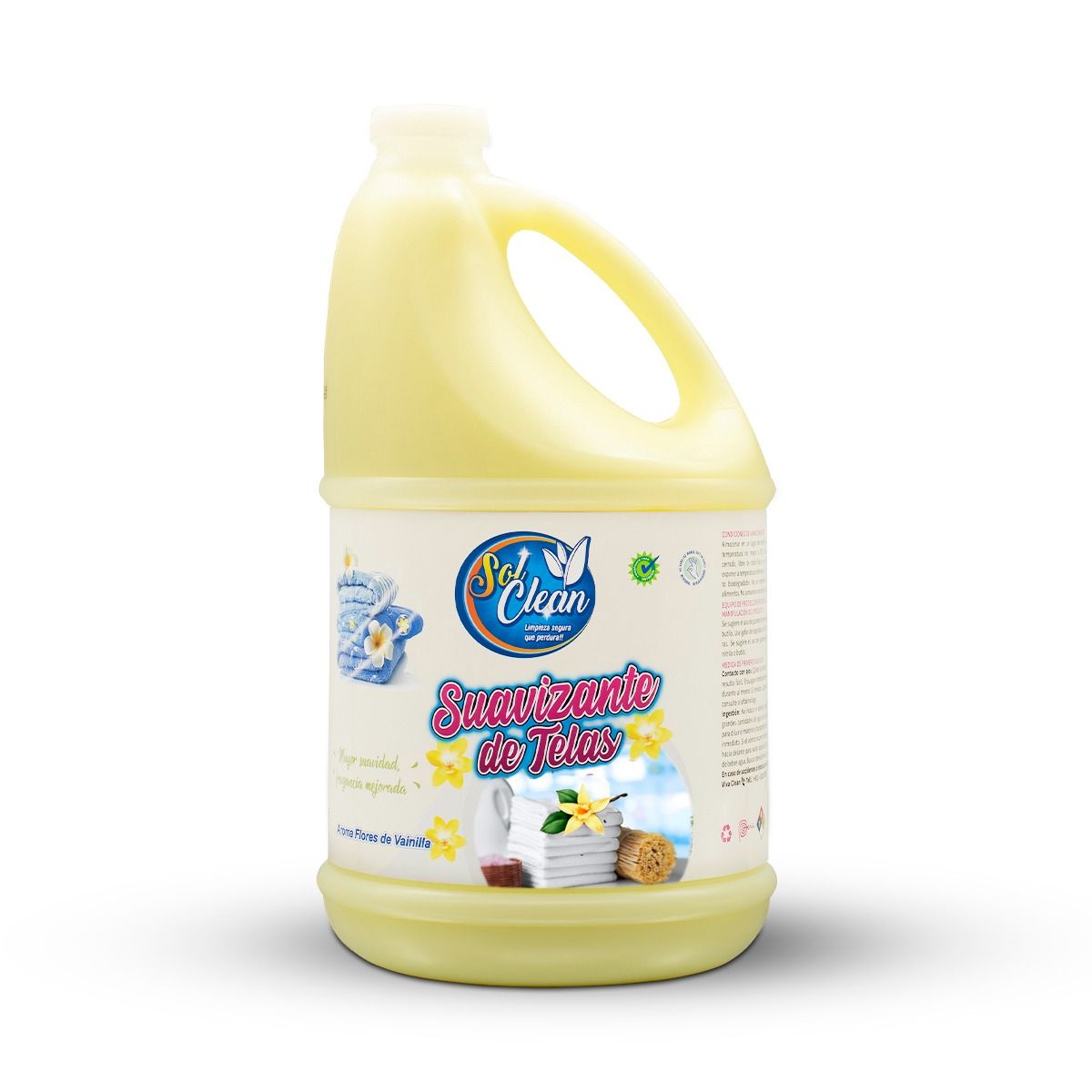 GENERICO - Suavizante de telas Sol Clean 4Lt Aroma Flores de Vainilla