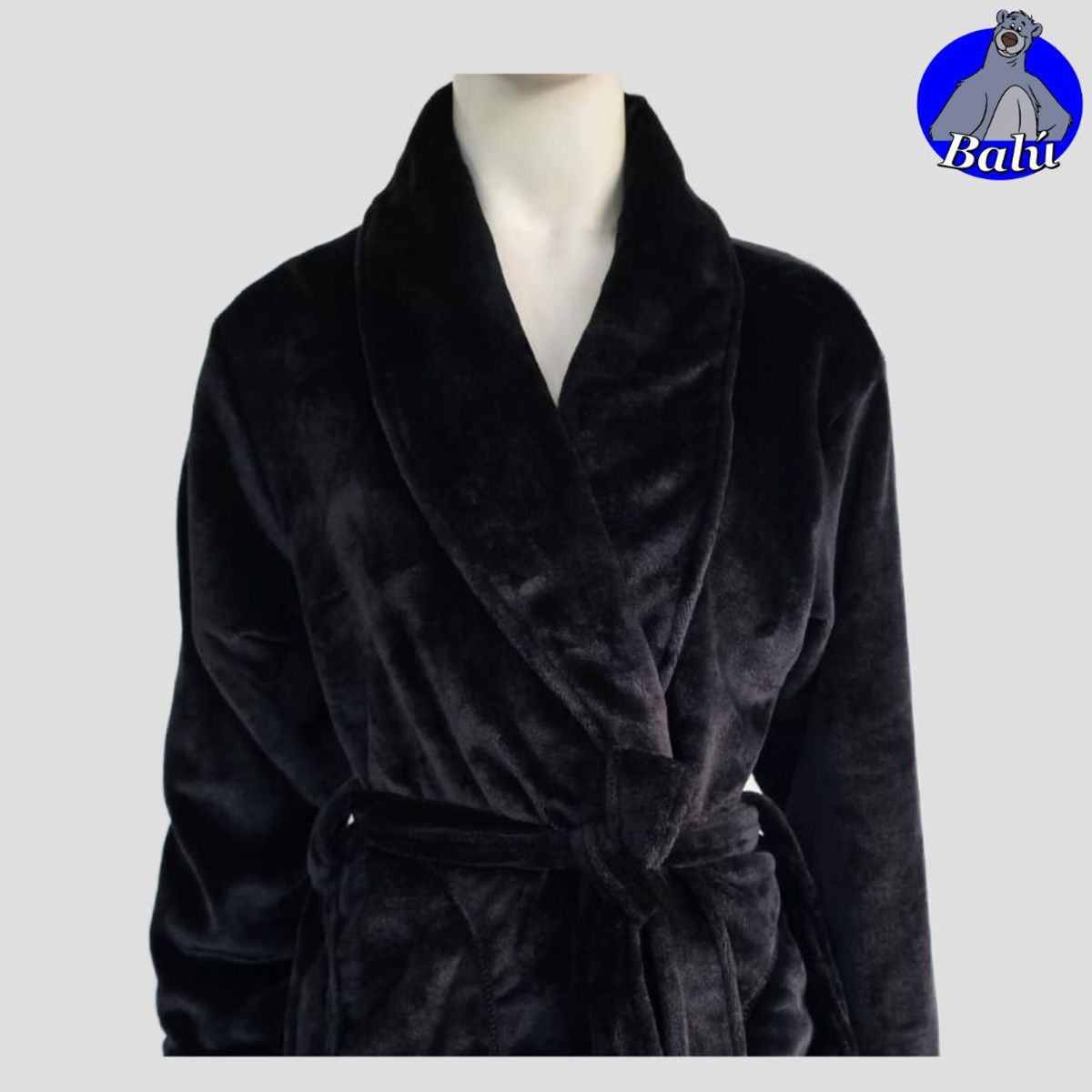 GENERICO - Salida de cama larga en felpa