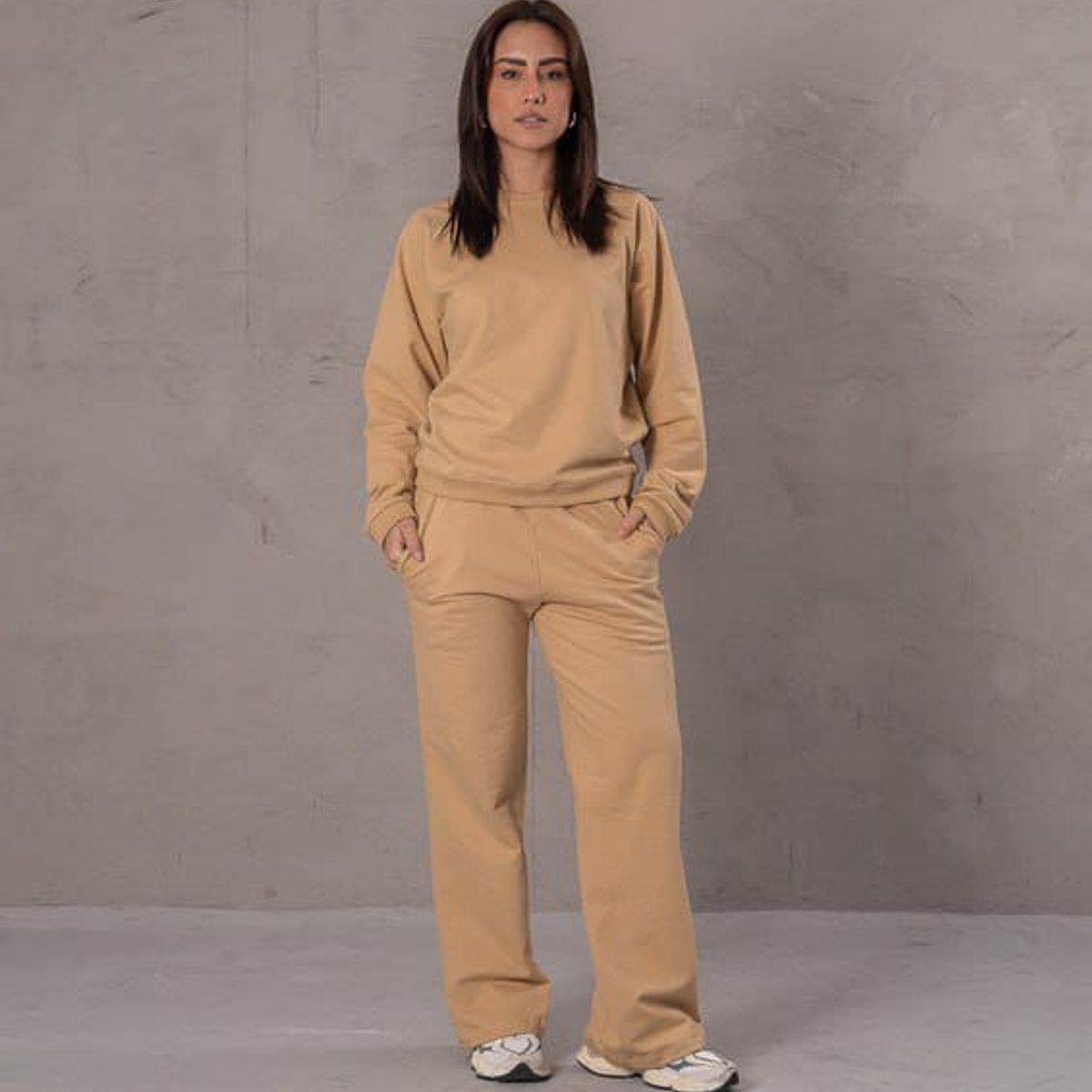 GENERICO - Sudadera Basica de Mujer