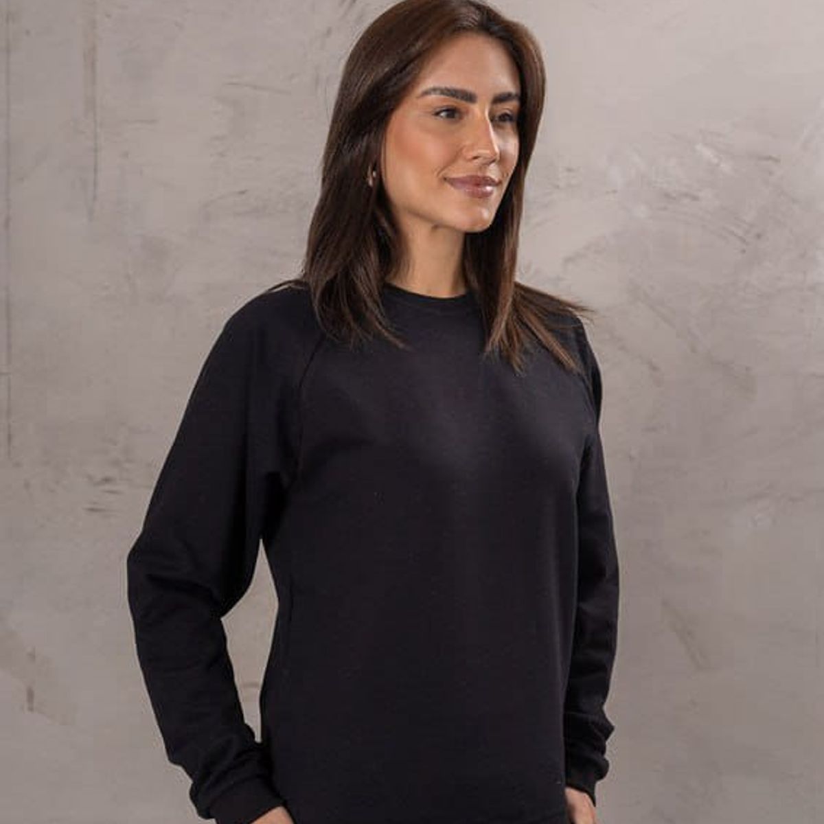 GENERICO - Sudadera Basica de Mujer