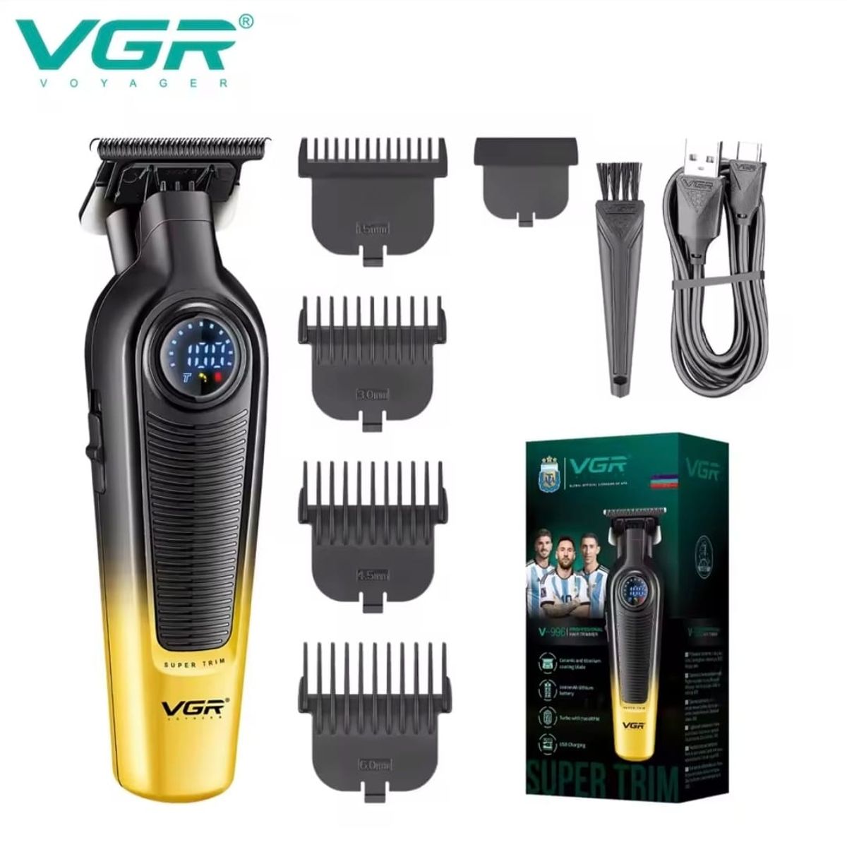 GENERICO - Máquina De Corte Trimmer VGR V-996 Recargable