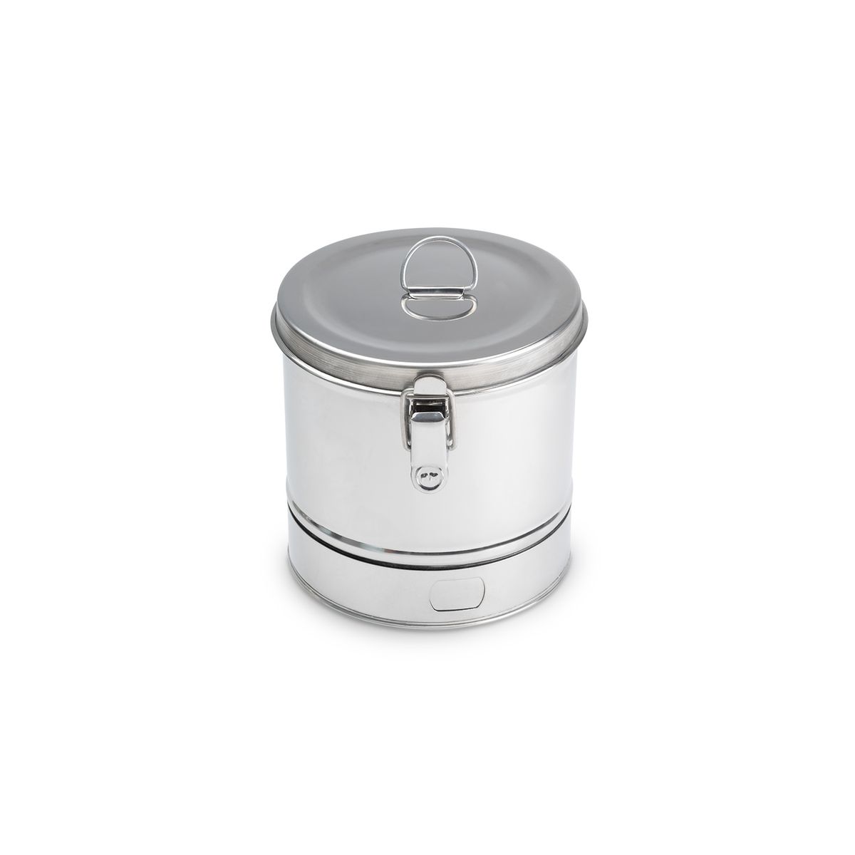 GENERICO - Tambor de Acero Quirúrgico de 20 X 20 CM