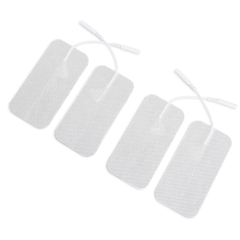 GENERICO - Electrodos Adhesivos para Electro Estimuladores PACK 4 UND