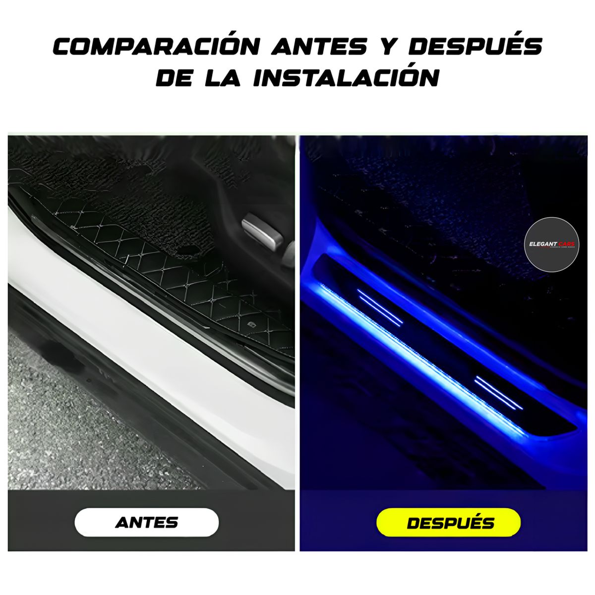 JET - Estribos Iluminados Led Inteligentes Para Chevrolet Cruze
