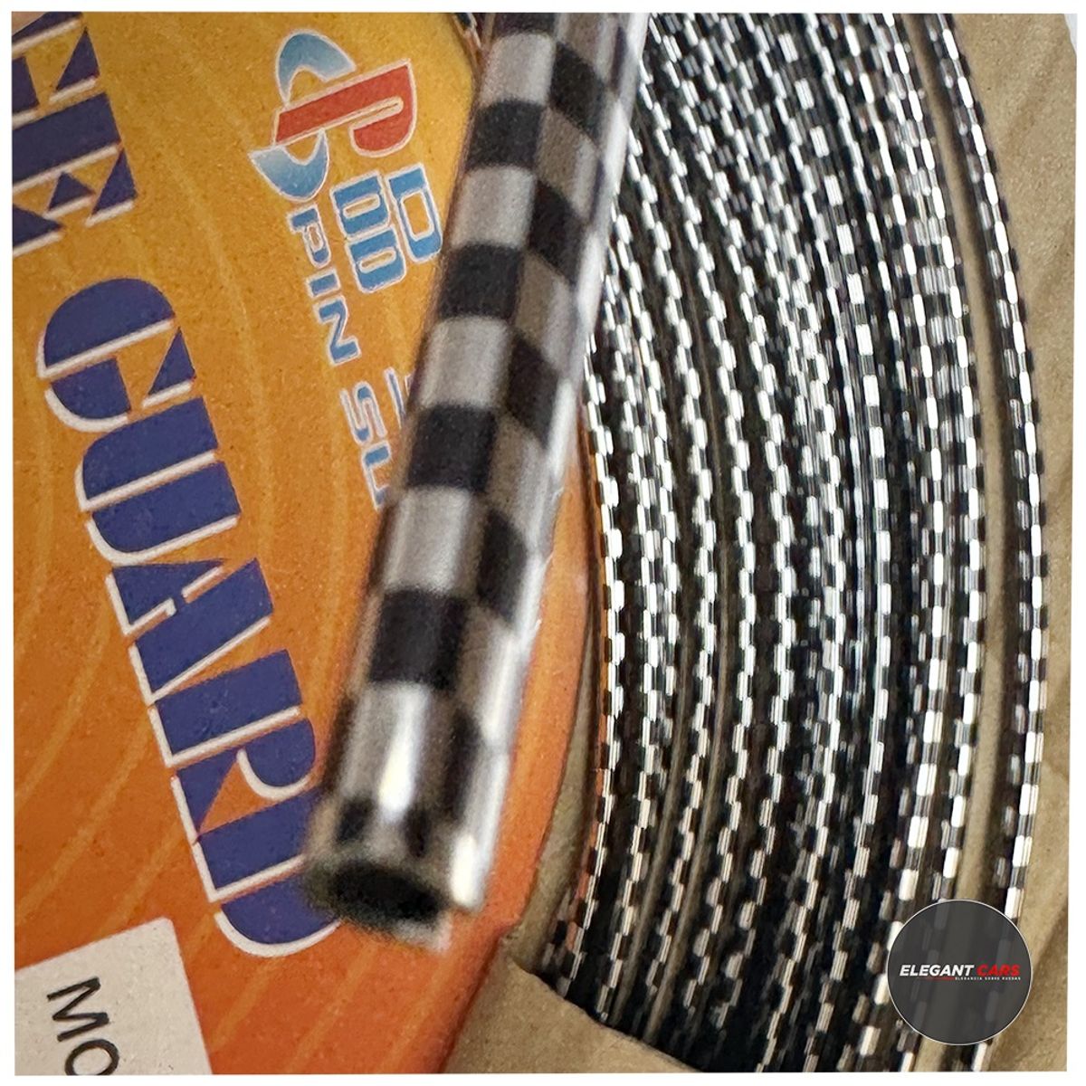 GENERICO - Moldura Carbon Para Filos De Puertas Carbon 15MTS