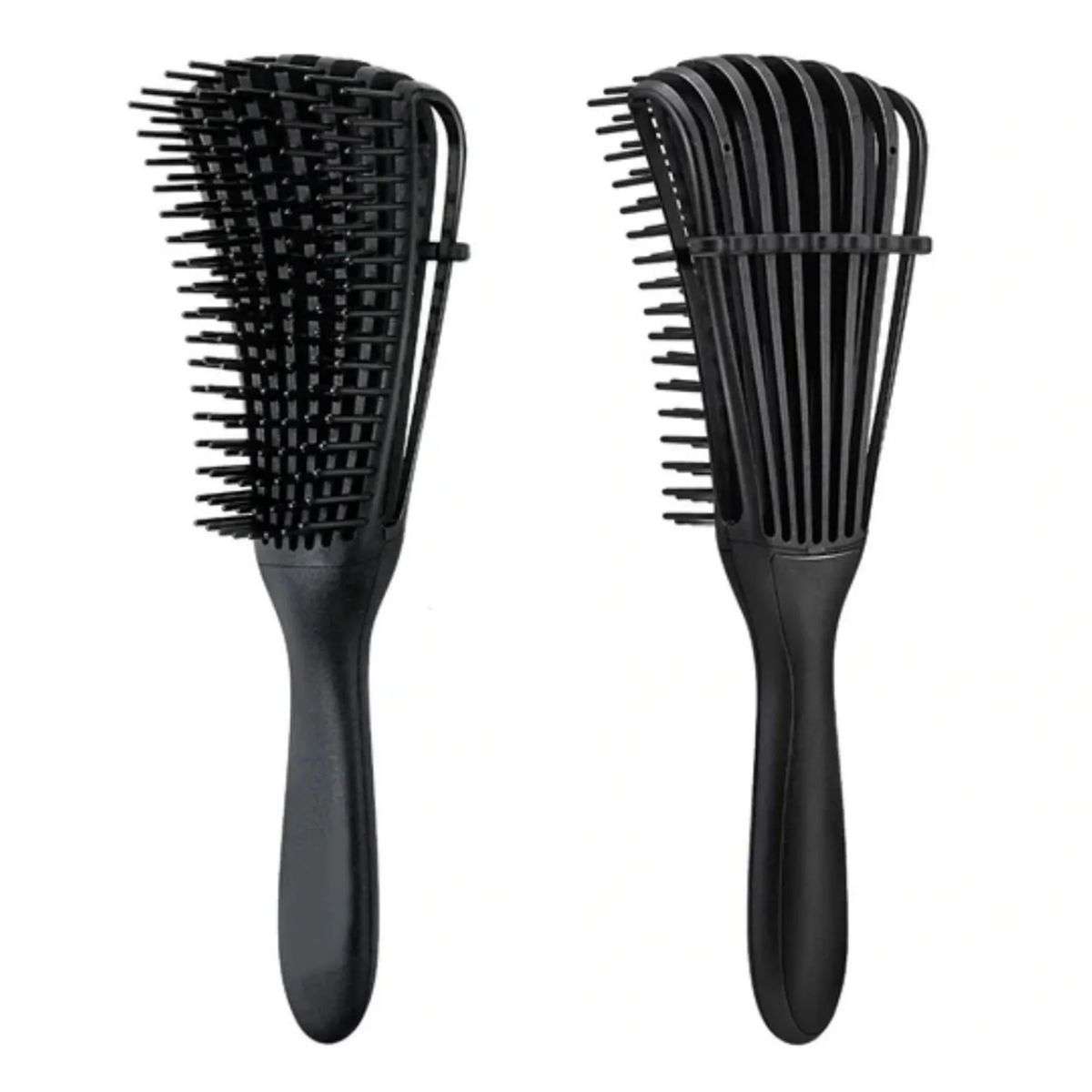 GENERICO - Peine Flexible Desenredante para Cabello Rizos Afro Color Aleatorio