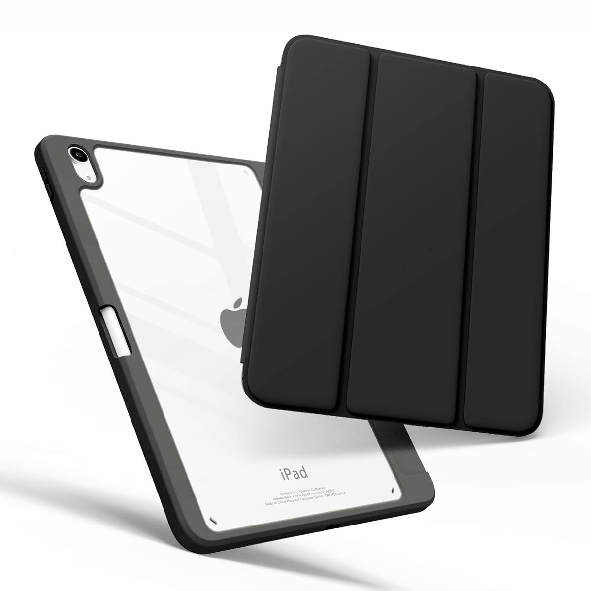 GENERICO - Funda Case Híbrido para iPad Air 11 Pulgadas M2 M3 (2024 - 2025)- Black