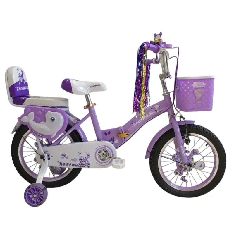 GENERICO - Bicicleta Plegable BabyMass Niña Aro 16