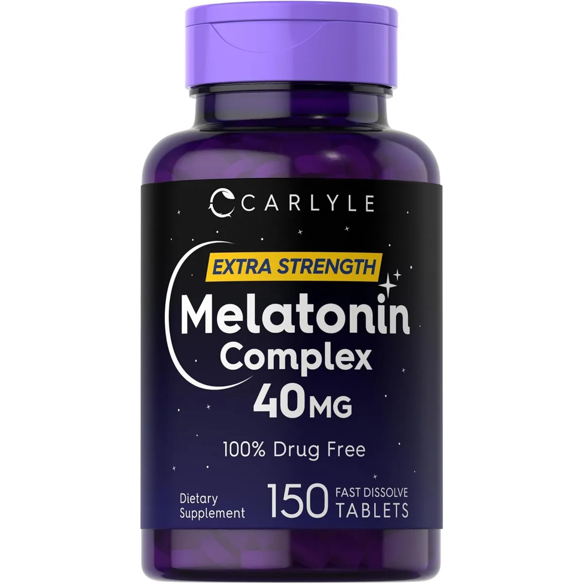 VOY SALUD - Carlyle Melatonina 40 mg Complex  Sueño Profundo150 tabletas
