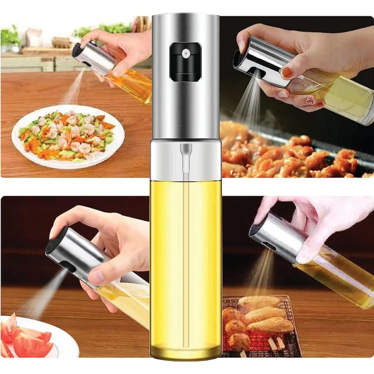 GENERICO - Dispensador de aceite en Spray de Cocina