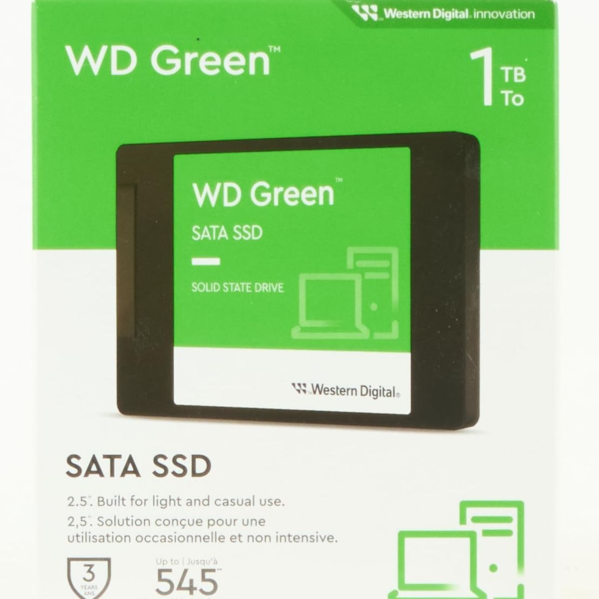 WESTER DIGITAL - DISCO SOLIDO SSD 1TB SATA WESTERN DIGITAL GREEN 2.5 WD 1 TB
