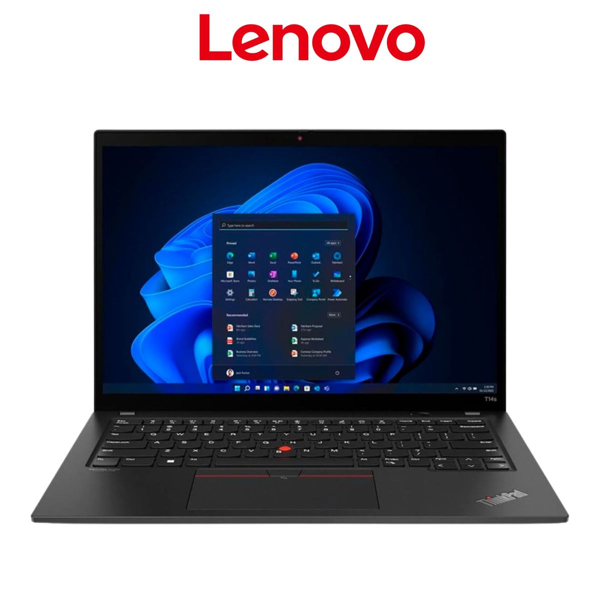 LENOVO - Laptop Lenovo INTEL CORE i7 THINKPAD T14s GEN 4 -RAM 16 GB SSD 1 TB WINDOWS 11