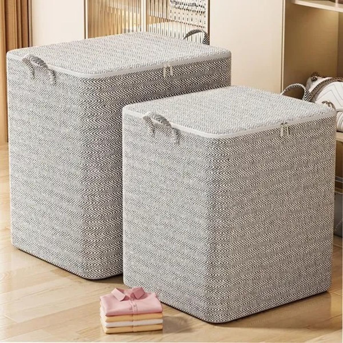 EVERSO - Set 3 Bolsa Cajas Organizadoras Grandes Almacenamiento Ropa..