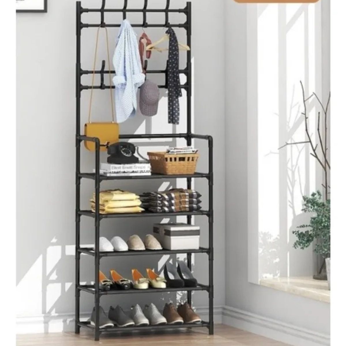 ANYHOGAR - Zapatero Organizador Colgador Zapatos Armario Perchero