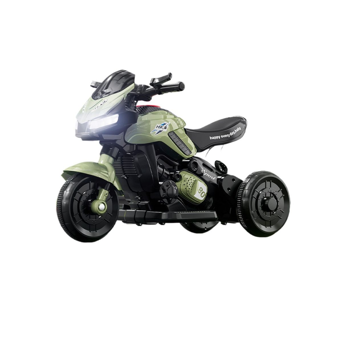 TOYUN TOYUN - Trimoto Electrica Verde 6V