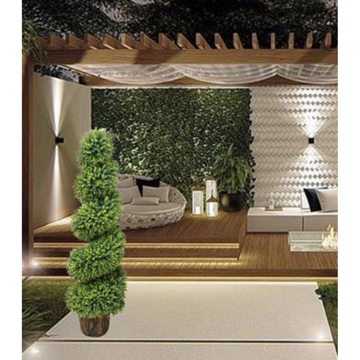 GENERICO - Planta Artificial Topiario de 125 CM