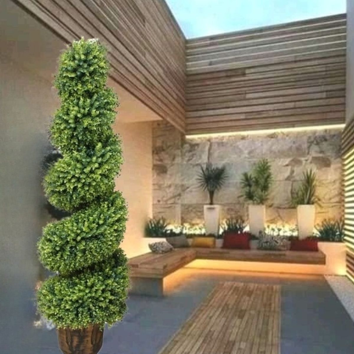 GENERICO - Planta Artificial Topiario de 125 CM