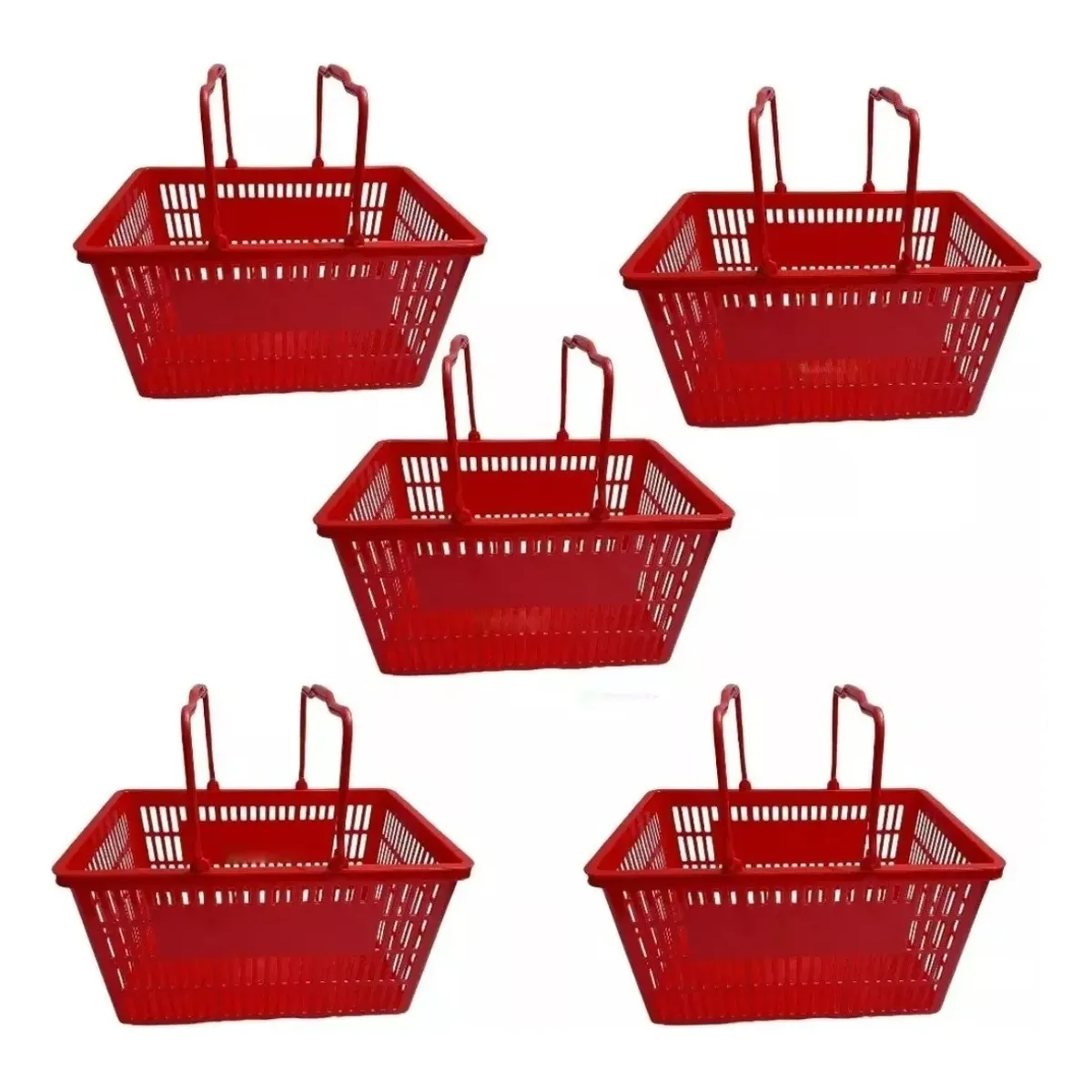 U BUY - Canastos De Compras Para Supermercado Pack 5