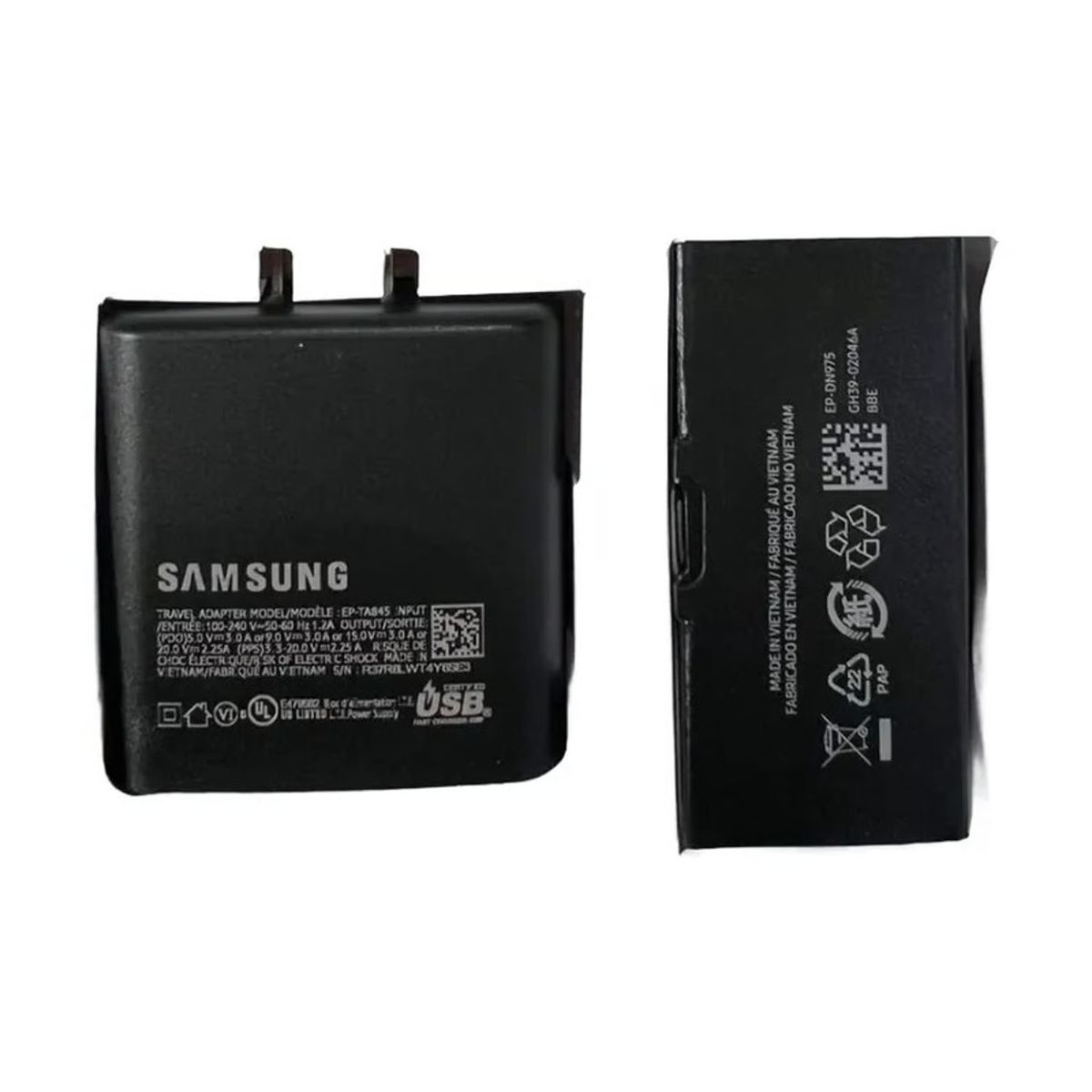 SAMSUNG - Cargador carga rapida de 45W tipo-C