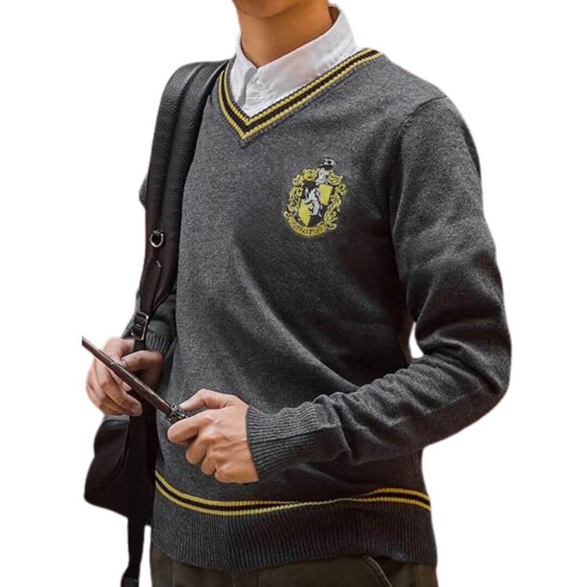 GENERICO - Chompa Hufflepuff Harry Potter Traje - Tallas 16 hasta XL