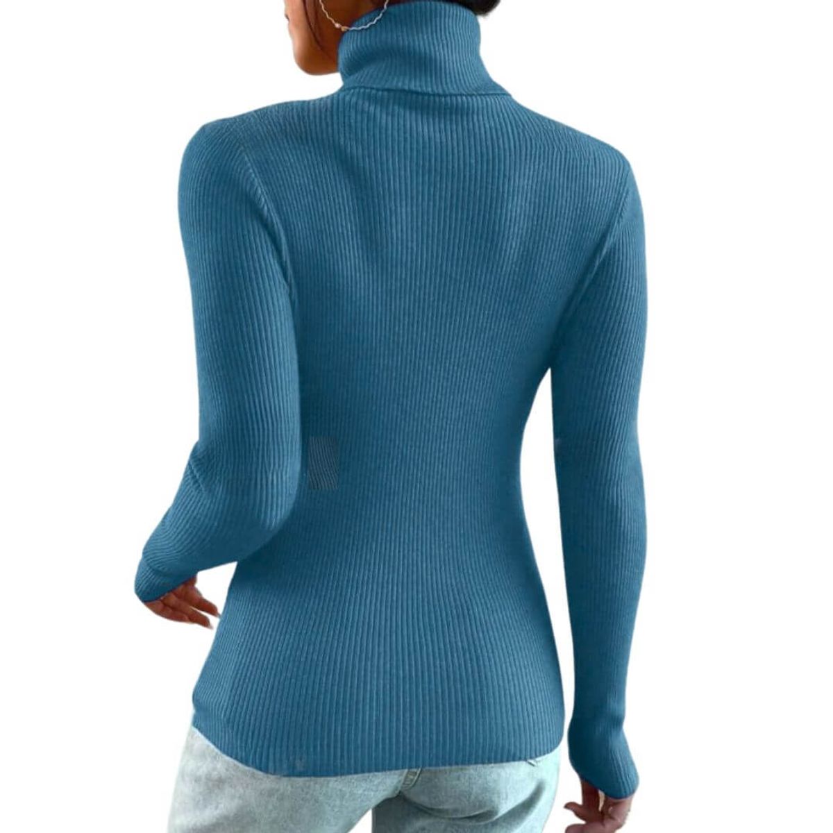 GENERICO - Cafarena de Hilo Tejida Mujer Acero - Tallas S -M - L