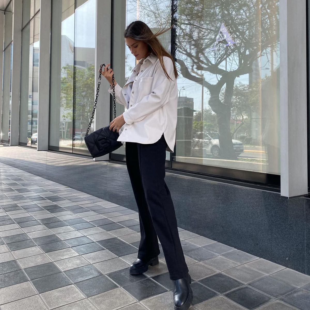 GENERICO - CHAQUETA OVERSIZE CASUAL PARA MUJER