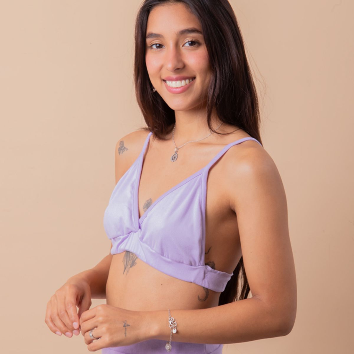 NEBULA - Top Polo Mariel - Nébula - Lila