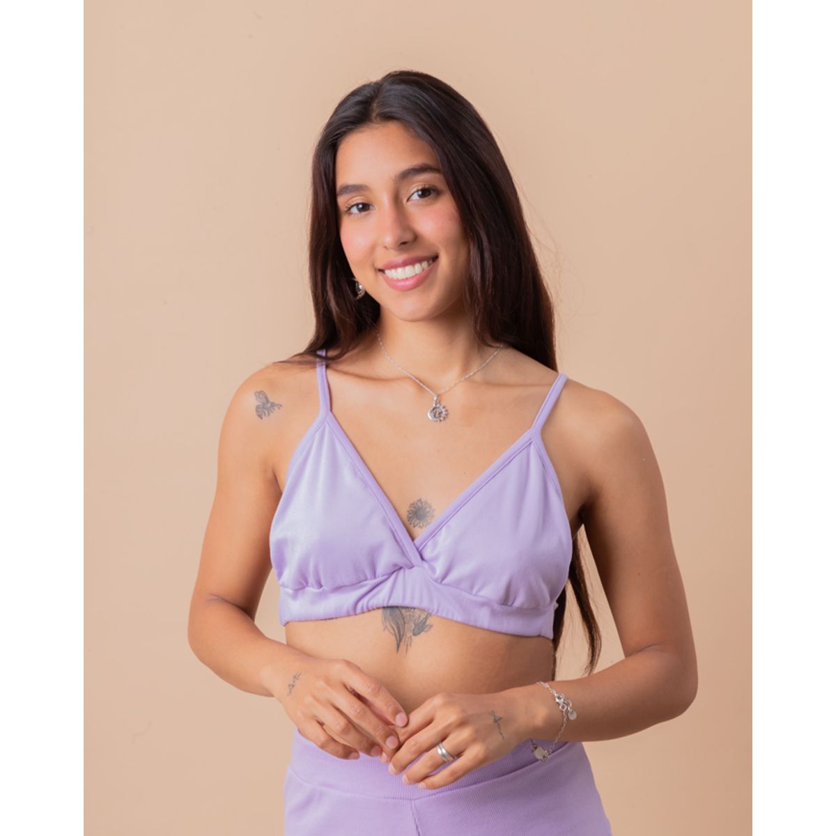 NEBULA - Top Polo Mariel - Nébula - Lila