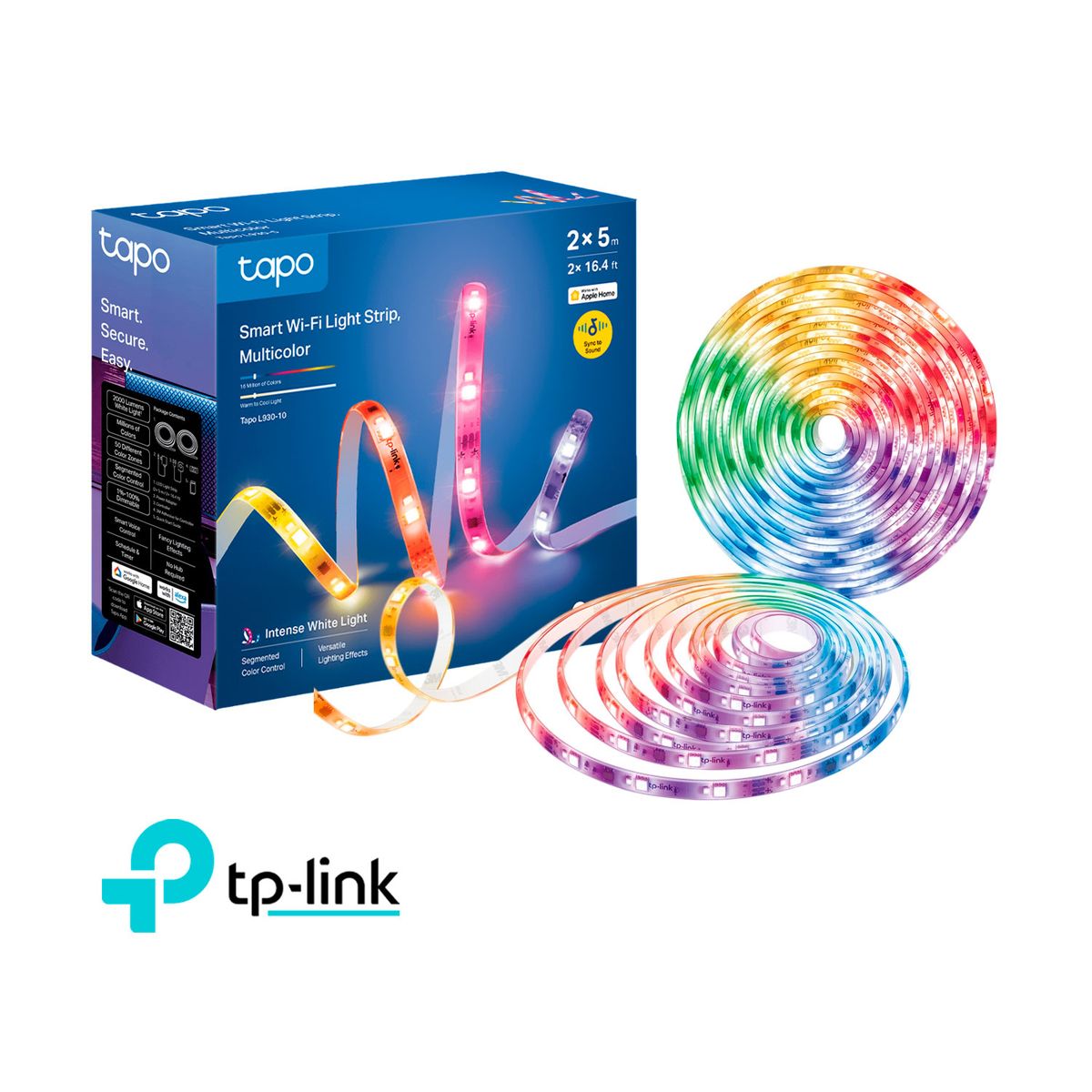 TP LINK - Cinta Luz LED Tp-Link Tapo L930-10 Wifi Multicolor 10M Sincronización Música