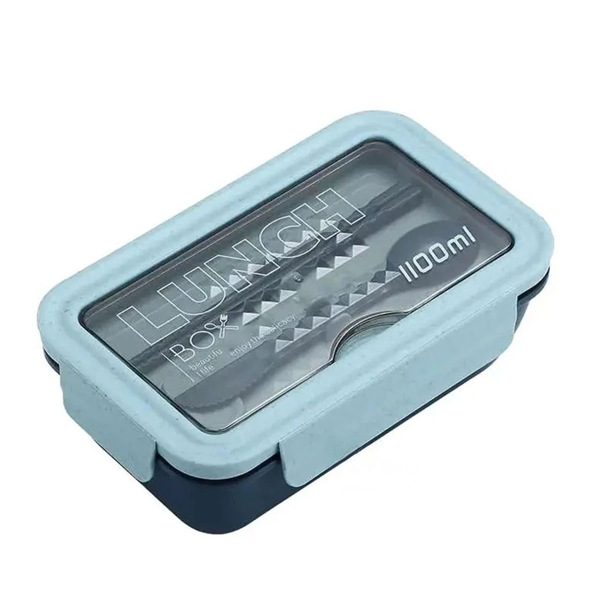 GENERICO - Pack2 Taper 850ml para el Colegio Azul Y+Regalo Stickers