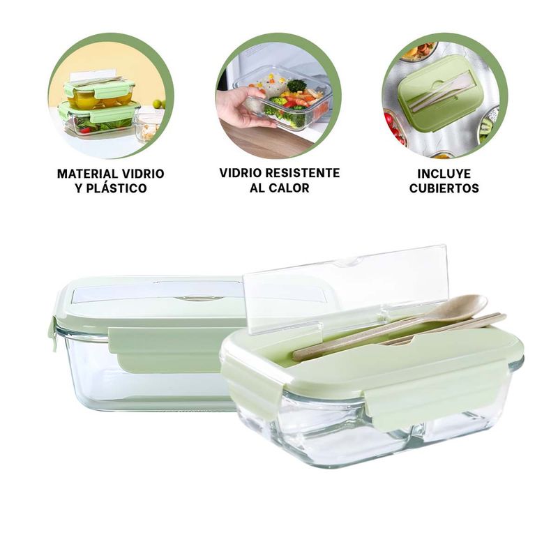 GENERICO - Pack2 Taper Resistente al Calor Verde Y+Banderitas Adhesivas