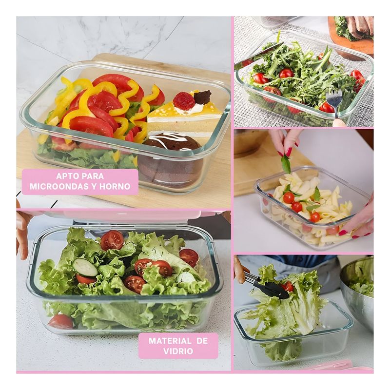 GENERICO - Pack4 Taper Resistente de 410ml Rosado Y+Regalo Agendita