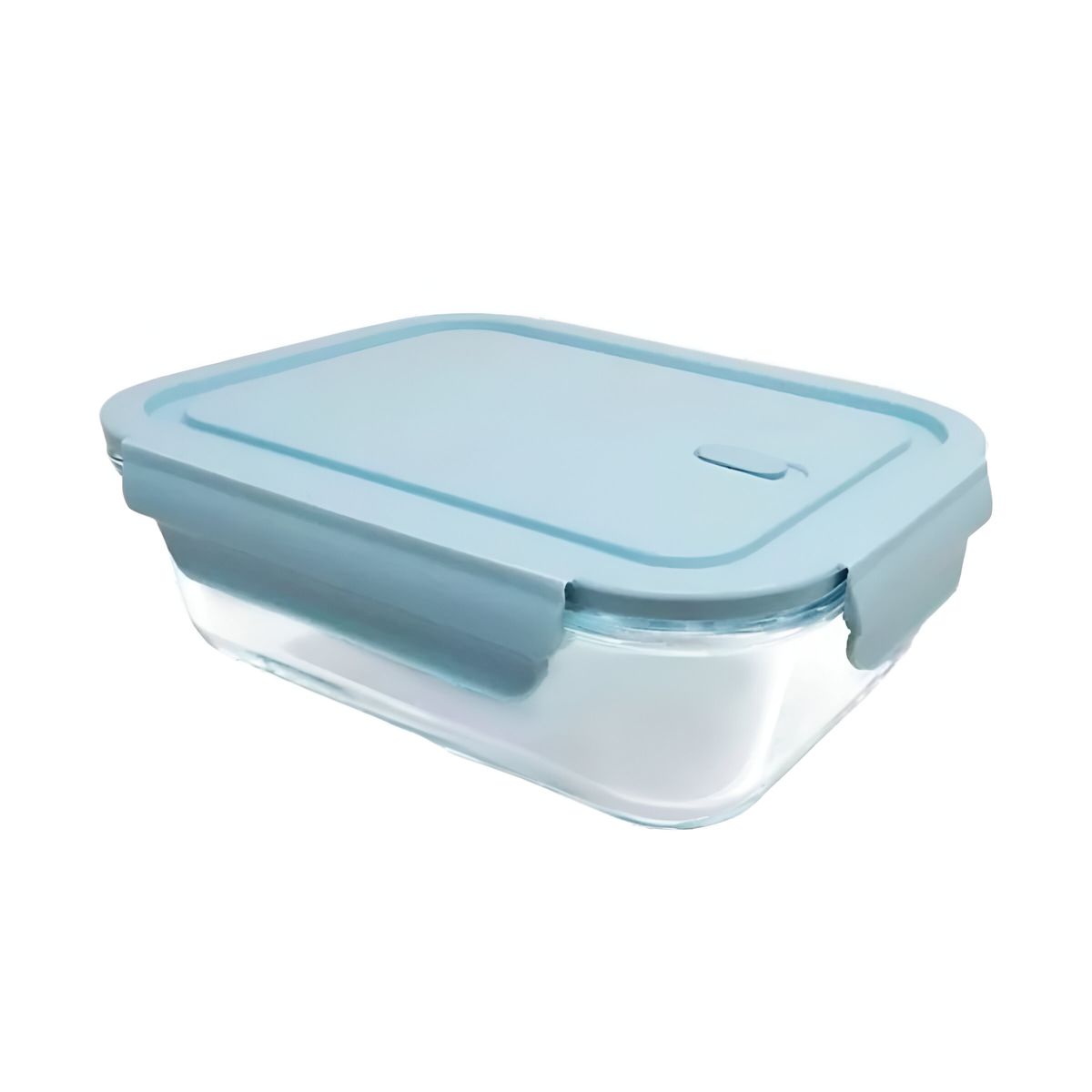 GENERICO - Taper para Almacenar de Color Celest 410ml Y+Papel de Regalo