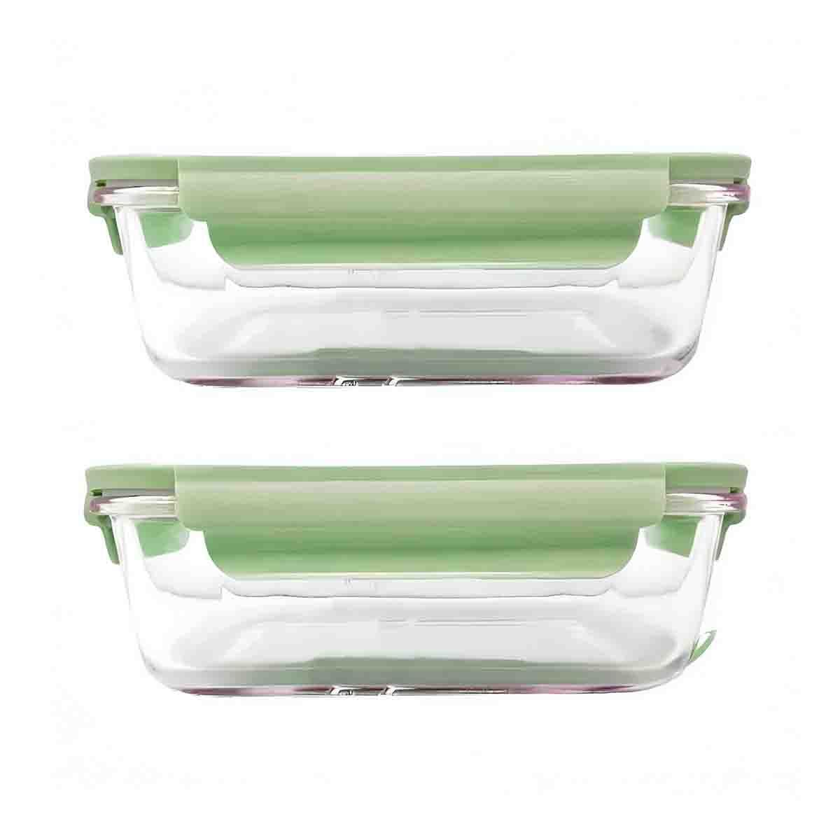 GENERICO - Taper Individual de Alimentos Verde 410ml Y+Regalo Agendita