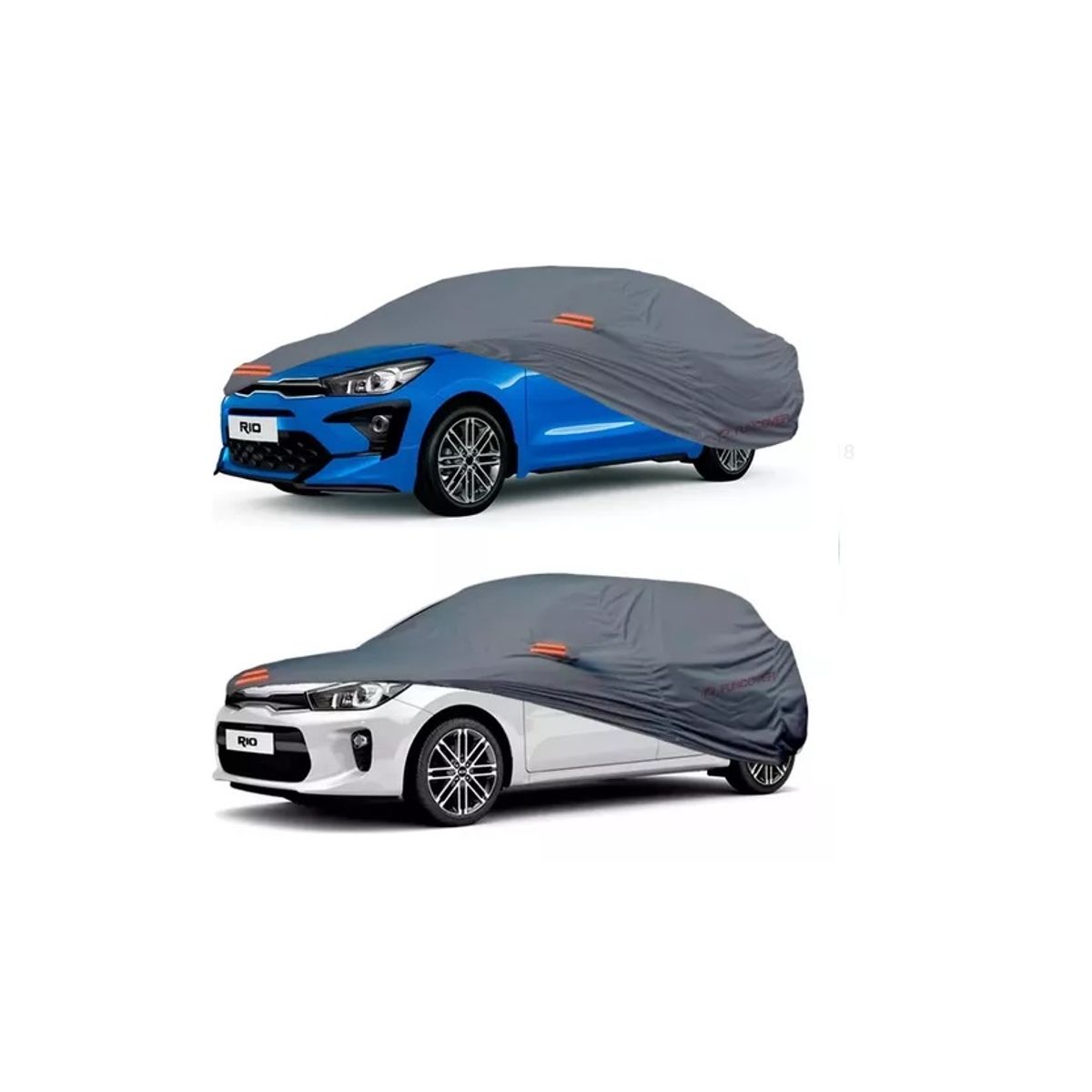GENERICO - Cobertor Funda Impermeableuv Para Sedan Kia Rio
