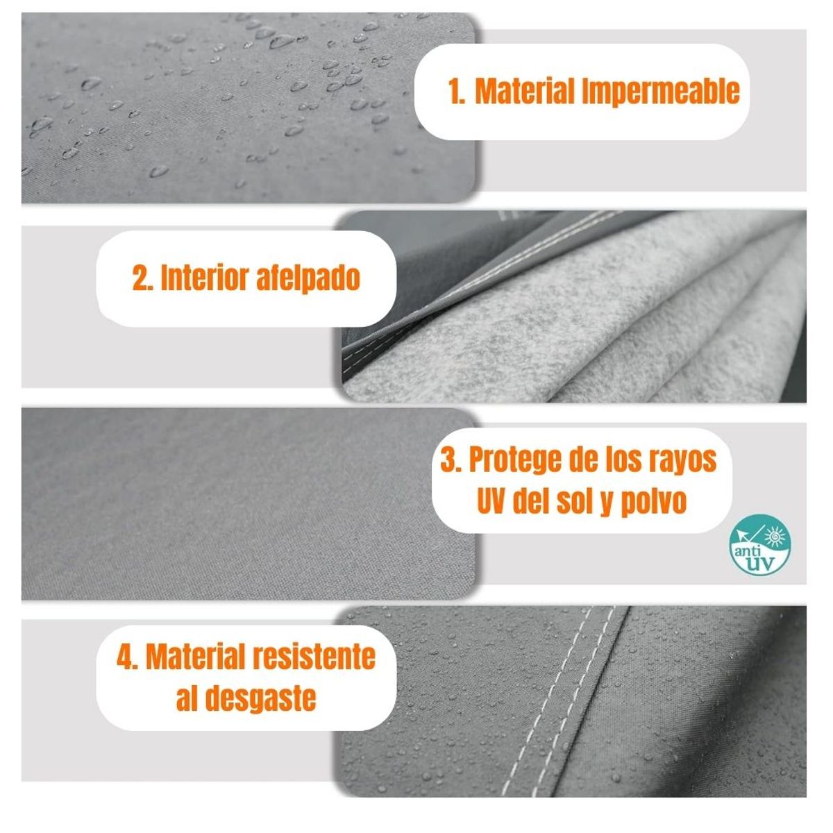 GENERICO - Cobertor De Auto Toyota Fortuner Camioneta fundaforroprot