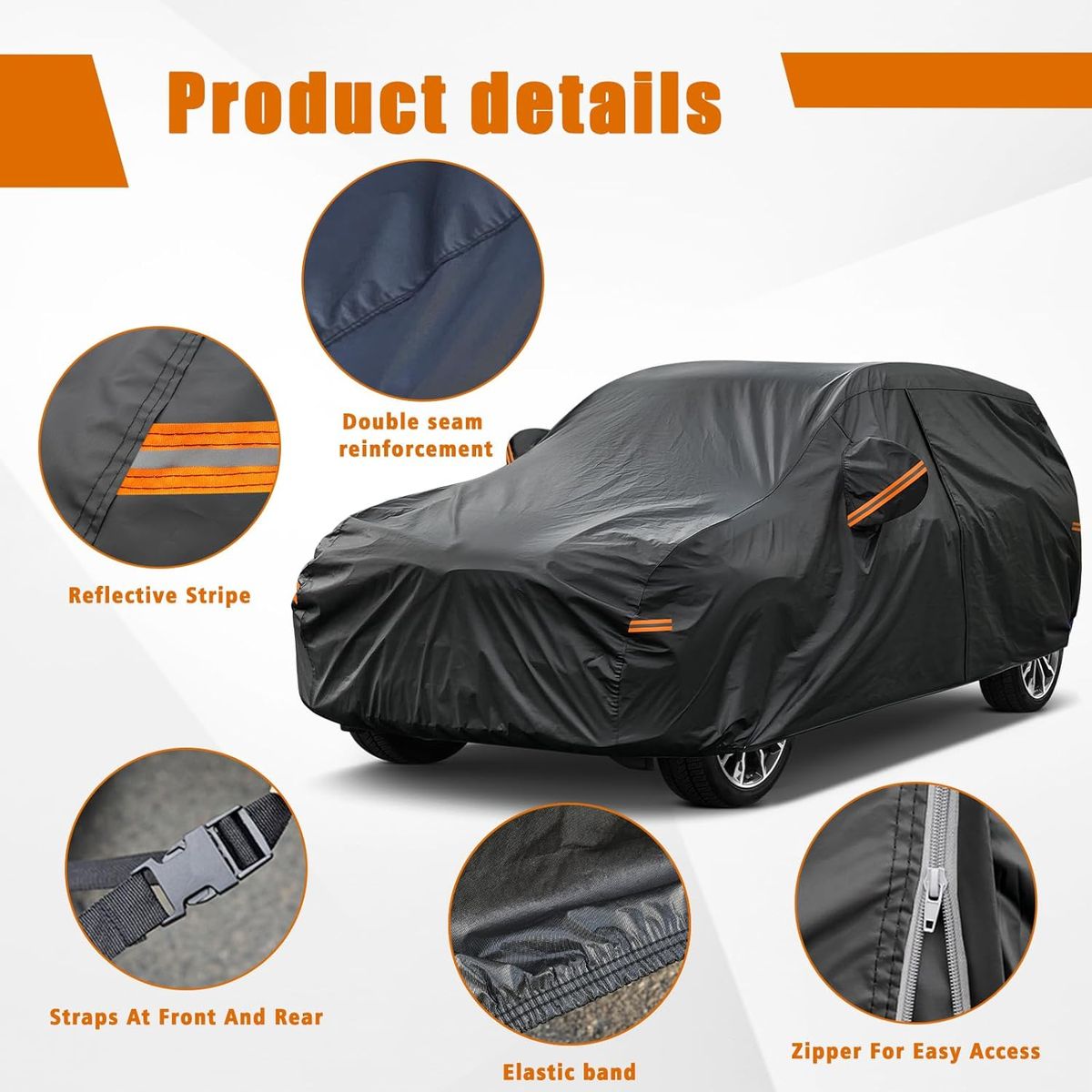 GENERICO - Cobertor Impermeable Para Camioneta Mazda Cx3 Cx5 Cx7 Cx9
