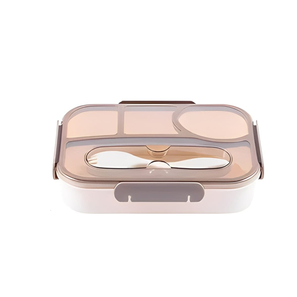 GENERICO - Taper Versatil de 1100ml Marron Y+Regalo Stickers