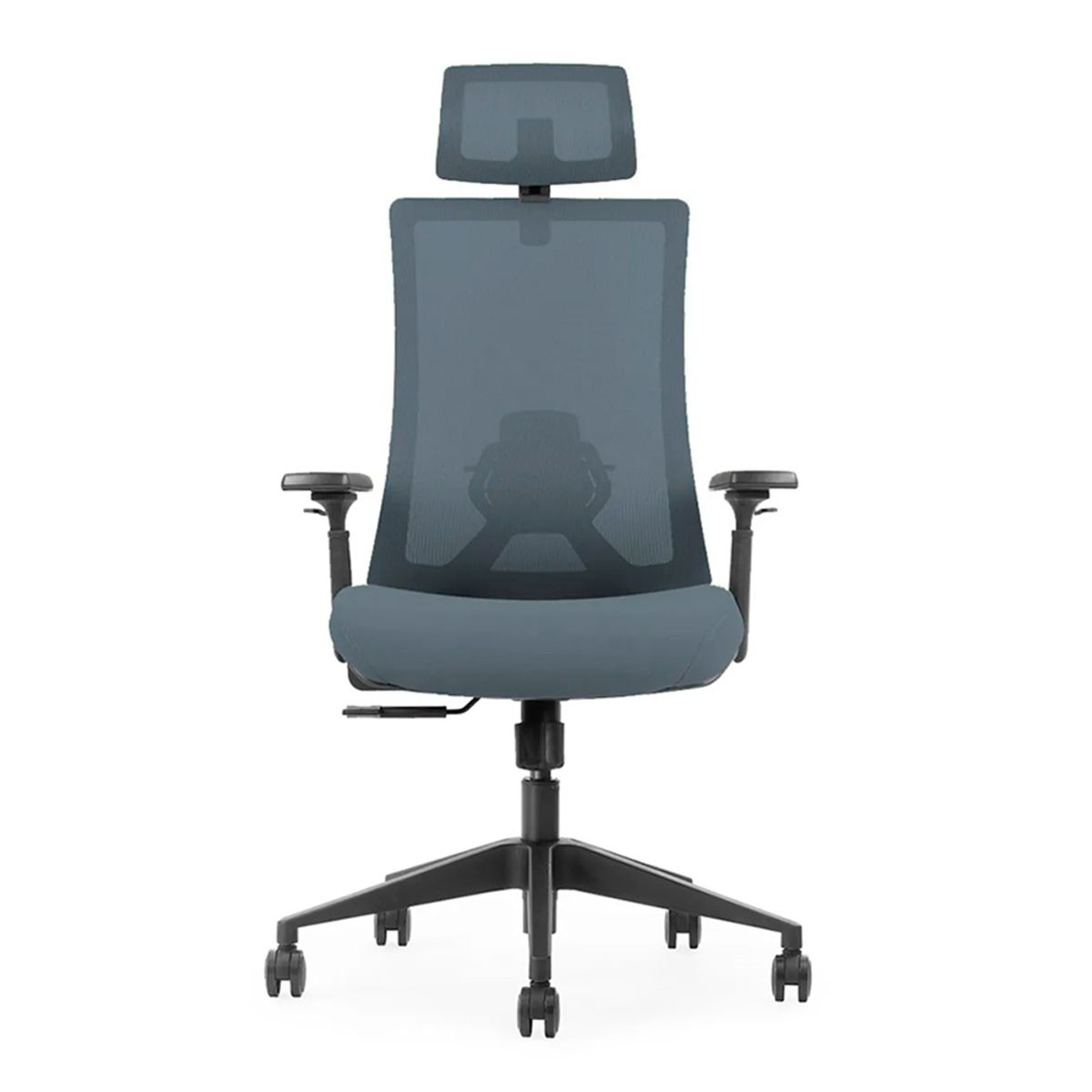 OFIDEAS - Silla Ergonómica Presidente Boston Brazo 3D Color Gris Ofideas