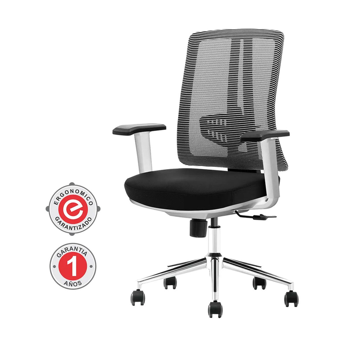 OFIDEAS - Silla Giratoria Gerencial Efit Color Negro Ofideas